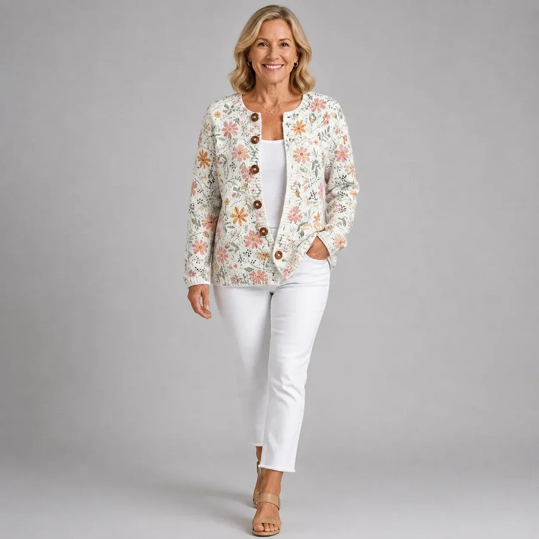 Greta™ | Abstract Cardigan