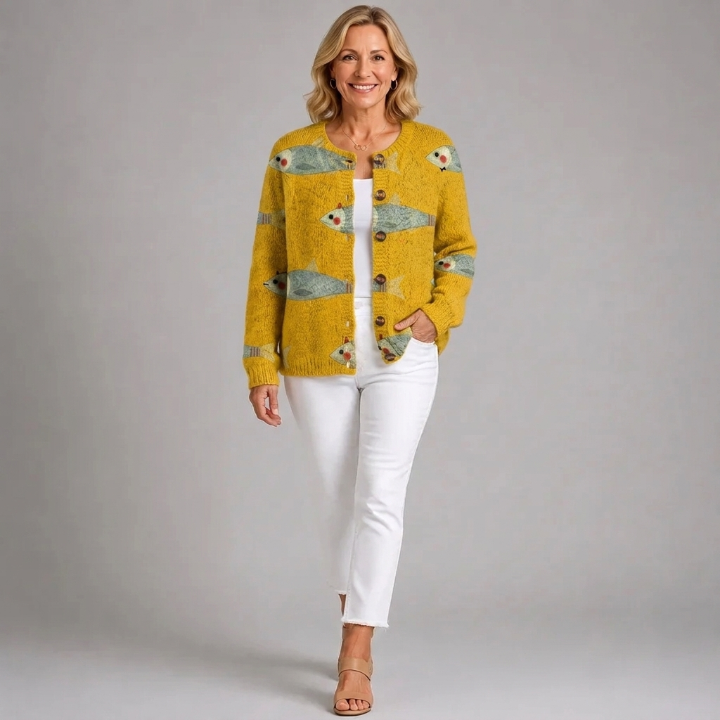 Anouk™ | Abstract Cardigan