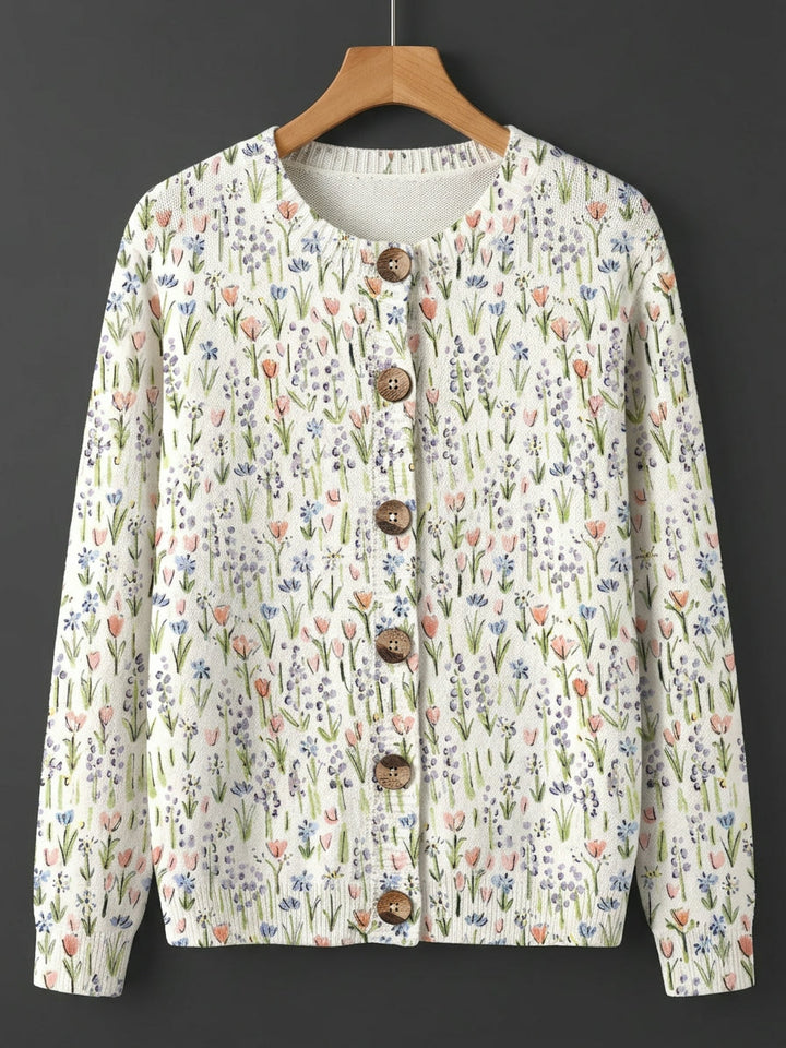 Ivadelle™ | Abstract Cardigan