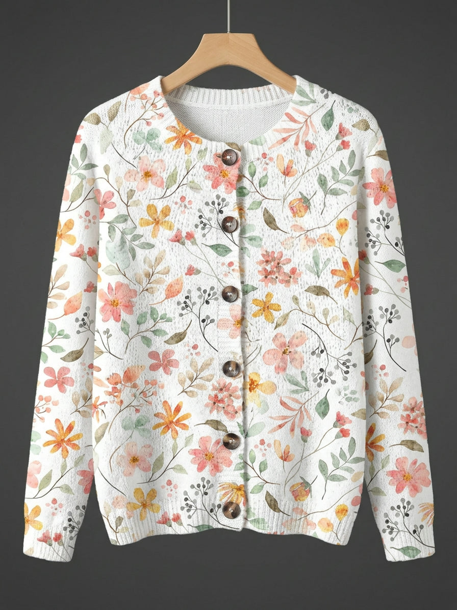 Greta™ | Abstract Cardigan